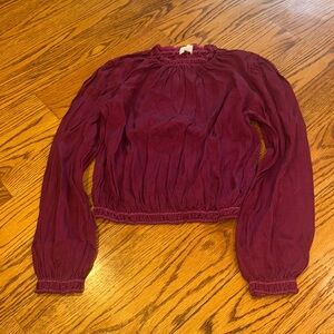 Bella Dahl Woman’s Purple Blouse Size M